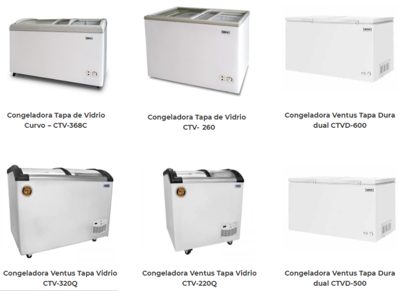 Congeladora en Galerias Santa Martha Arequipa